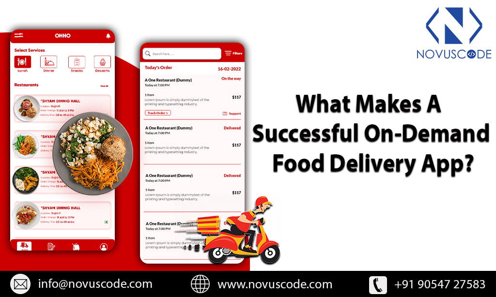 What Makes A Successful On-Demand Food Delivery App